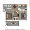 The Corner Cottage Floor Plan The Corner Cottage Floor Plan at Portico at Lanier, Gainesville
